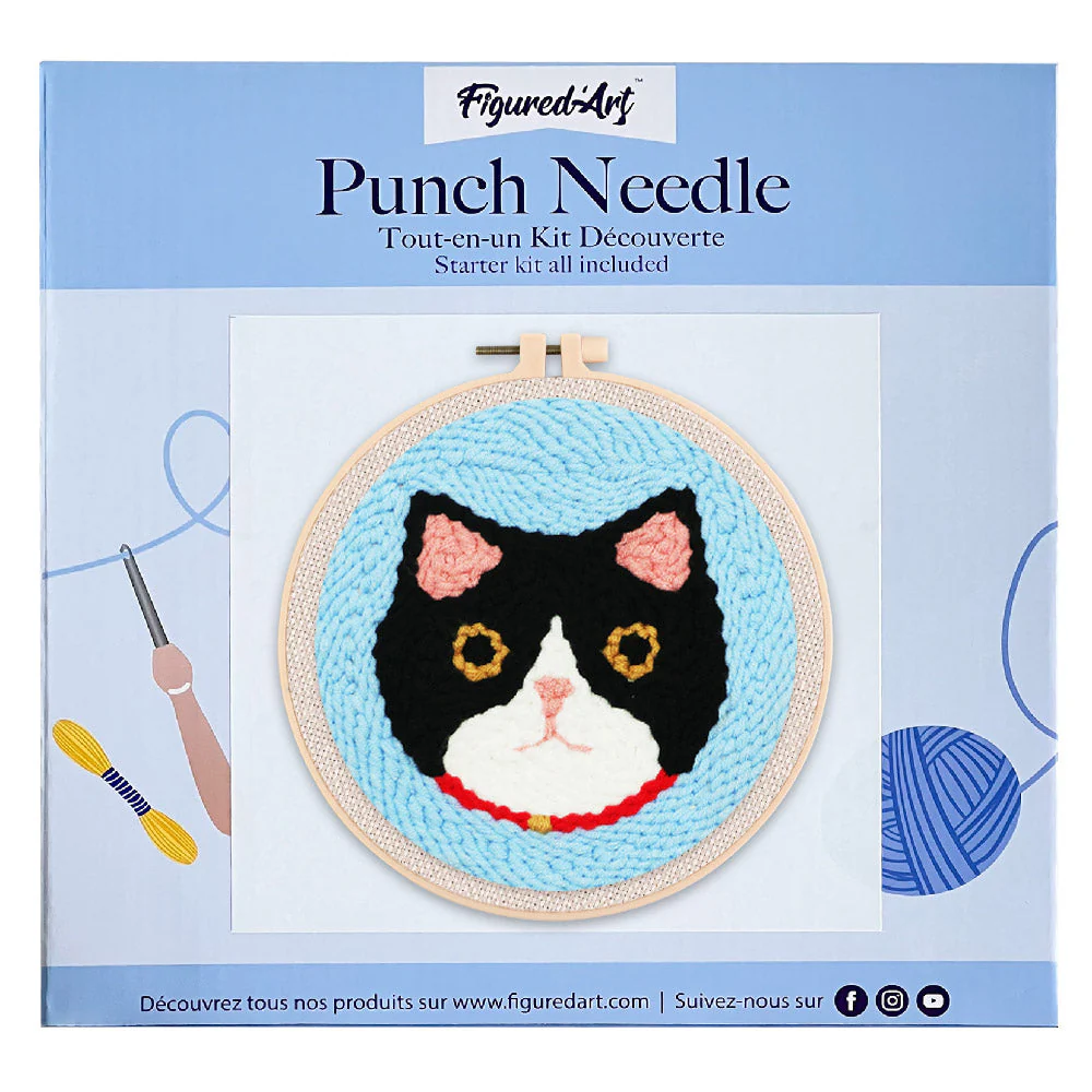 Punch Needle Kit - Cat's Head - Image 2