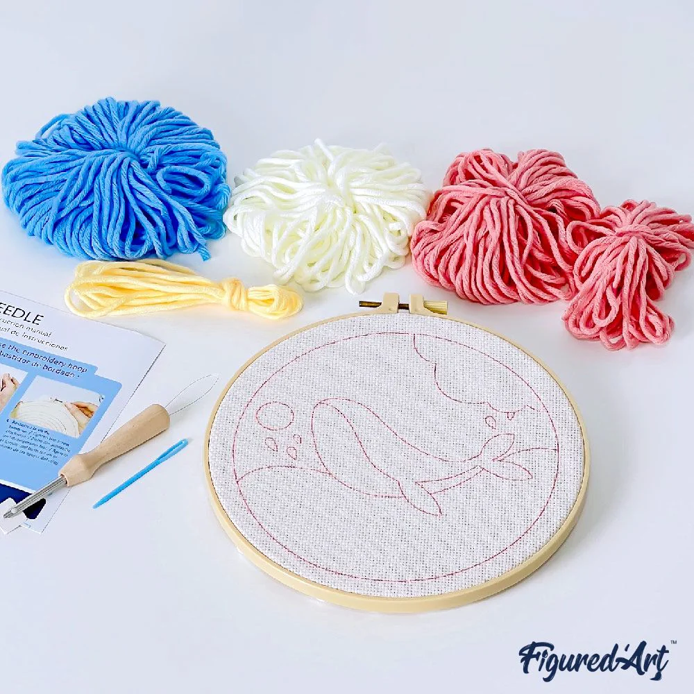 Punch Needle Kit - Golden Desert - Image 5