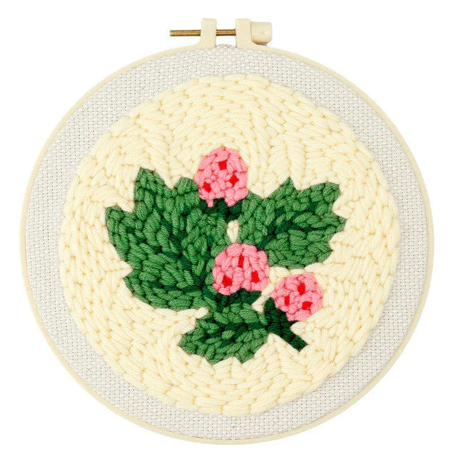 Punch Needle Kit - Holly