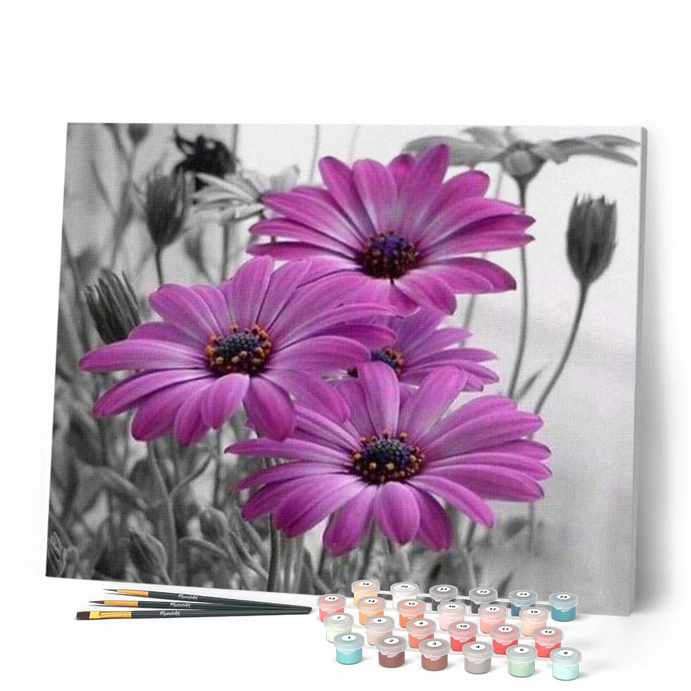 Purple Marguerites - Image 2
