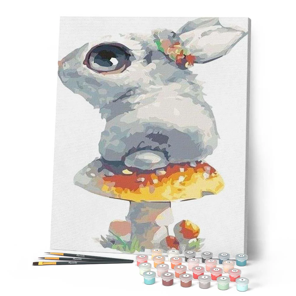 Rabbit and Mushroom - Image 2