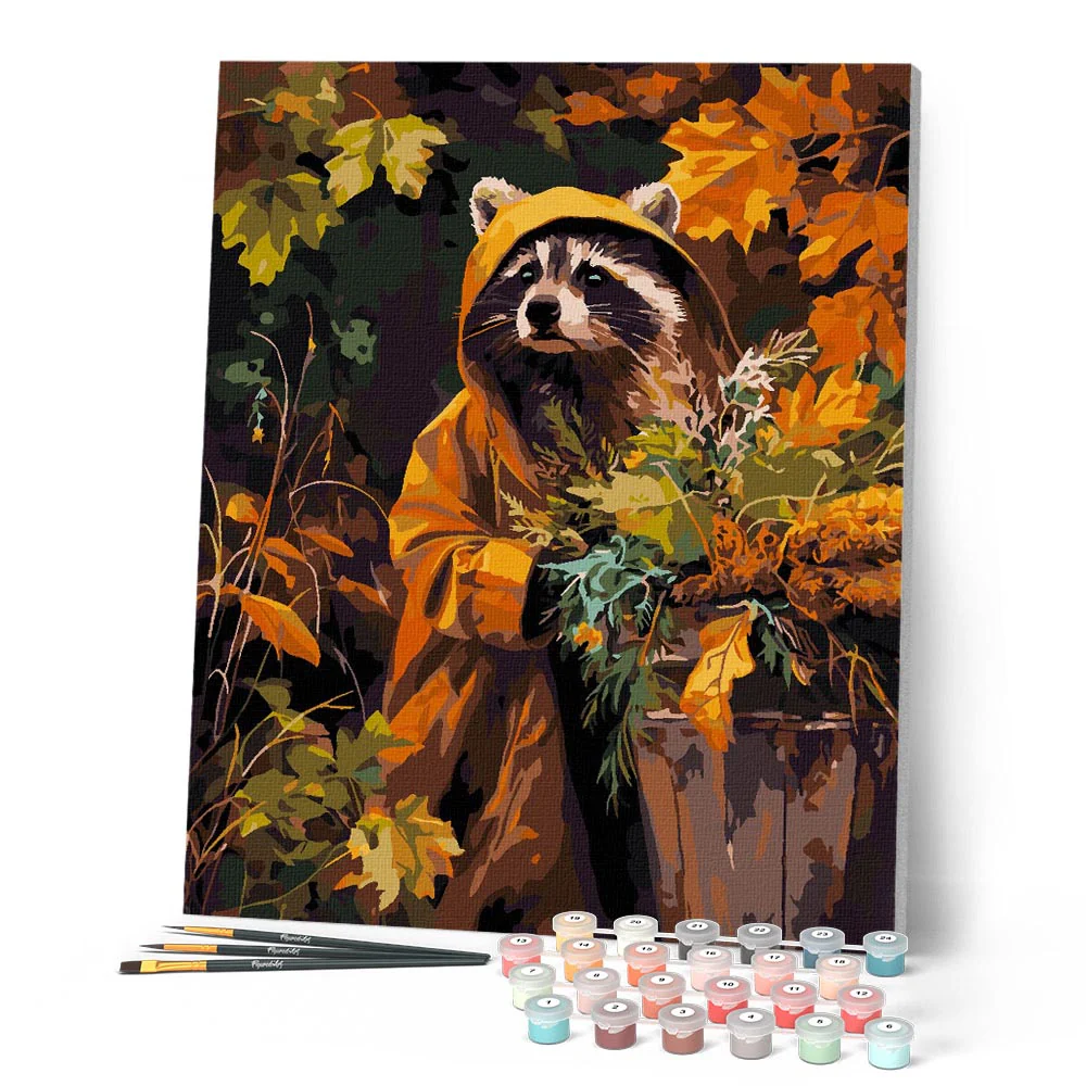 Raccoon in Raincoat - Image 2