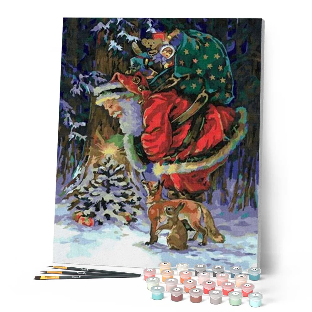 Santa Claus carrying Gifts - Image 2