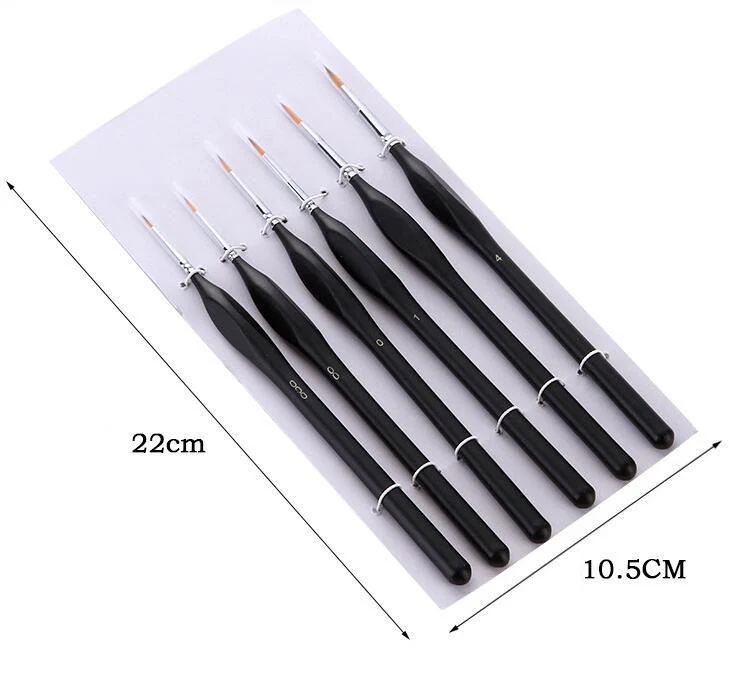 Set of 6 High Quality Professional Paint Brushes - Image 5