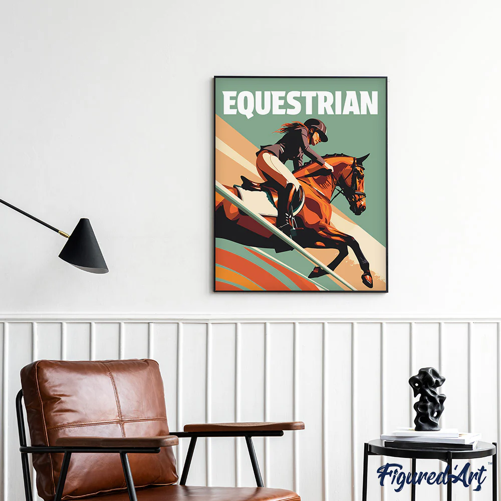 Sport Poster Equestrian - Image 3