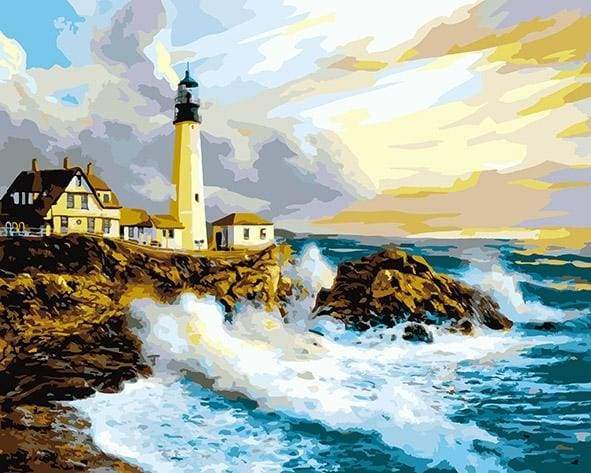 Storm near the Lighthouse