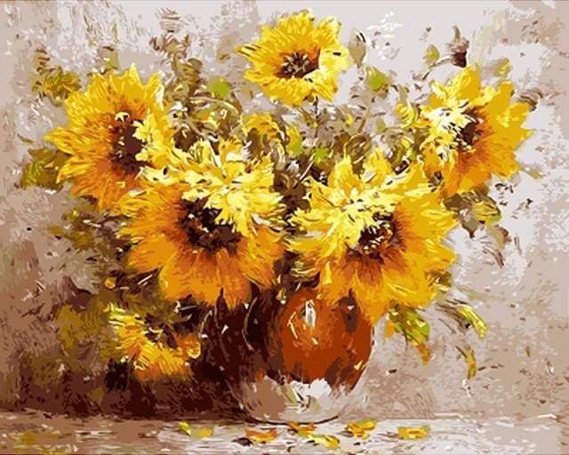 Sunflowers bouquet