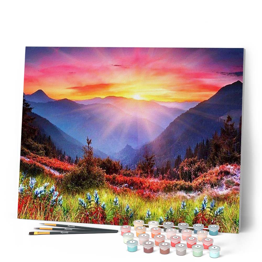Sunrise in the mountain - Image 2