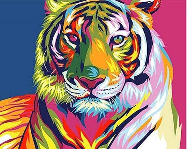 Tiger Pop Art 2