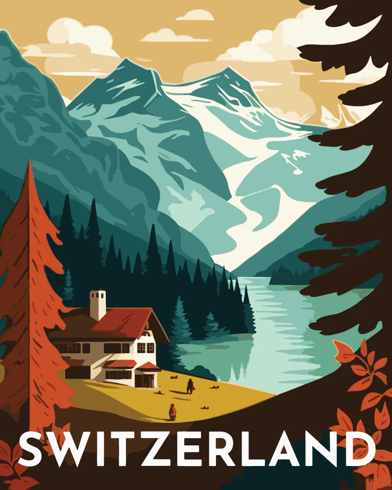 Travel Poster Berne