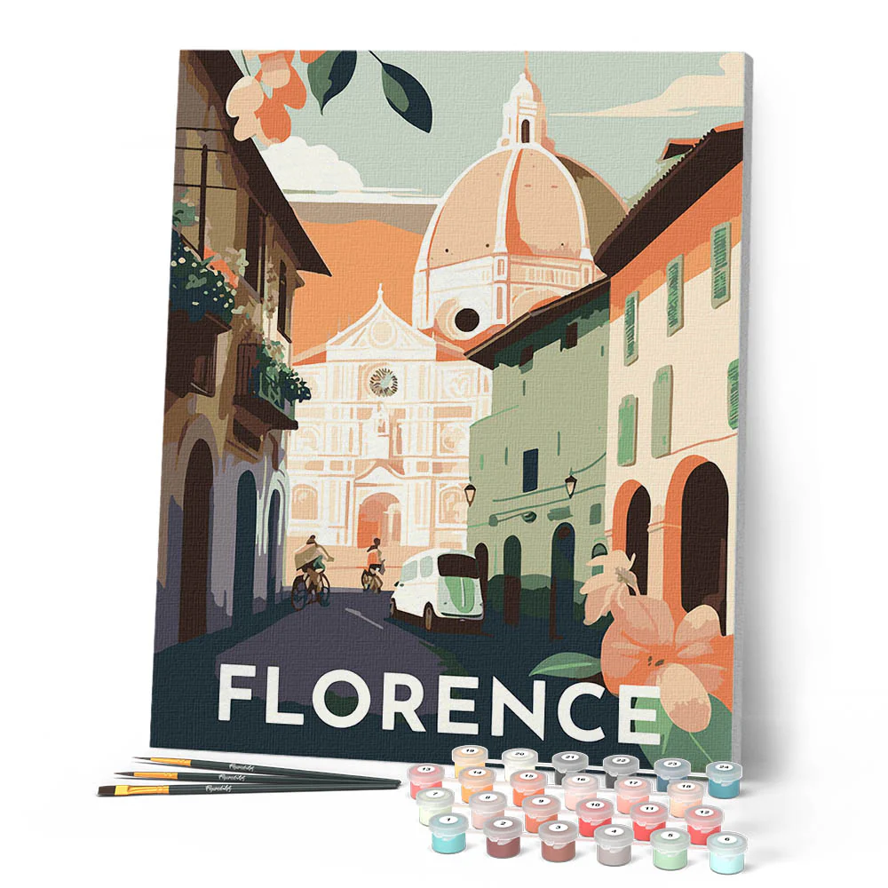 Travel Poster Florence - Image 2