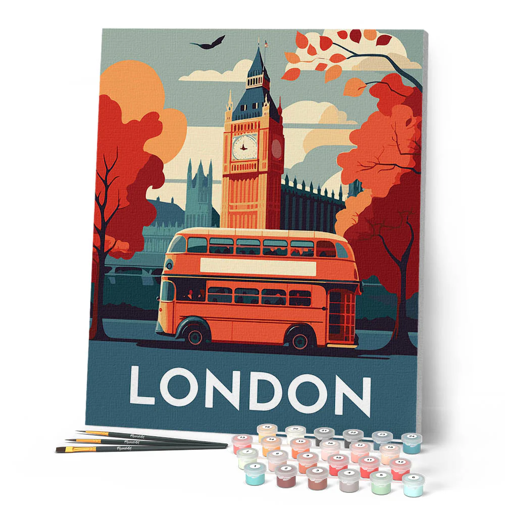 Travel Poster London - Image 2
