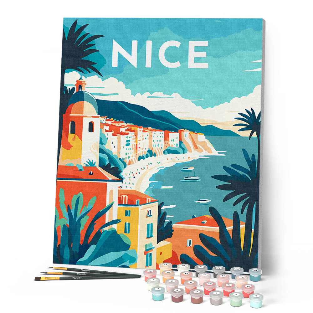 Travel Poster Nice - Image 2