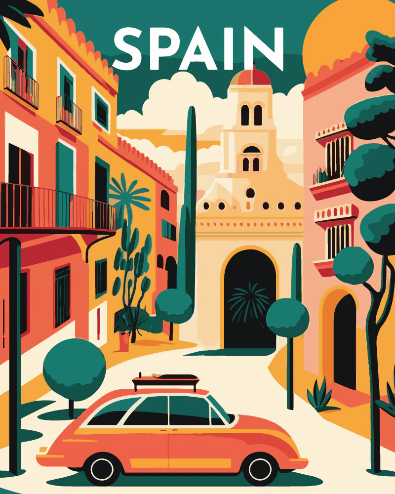 Travel Poster Seville