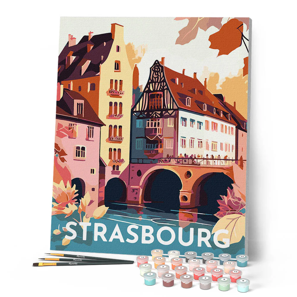 Travel Poster Strasbourg - Image 2
