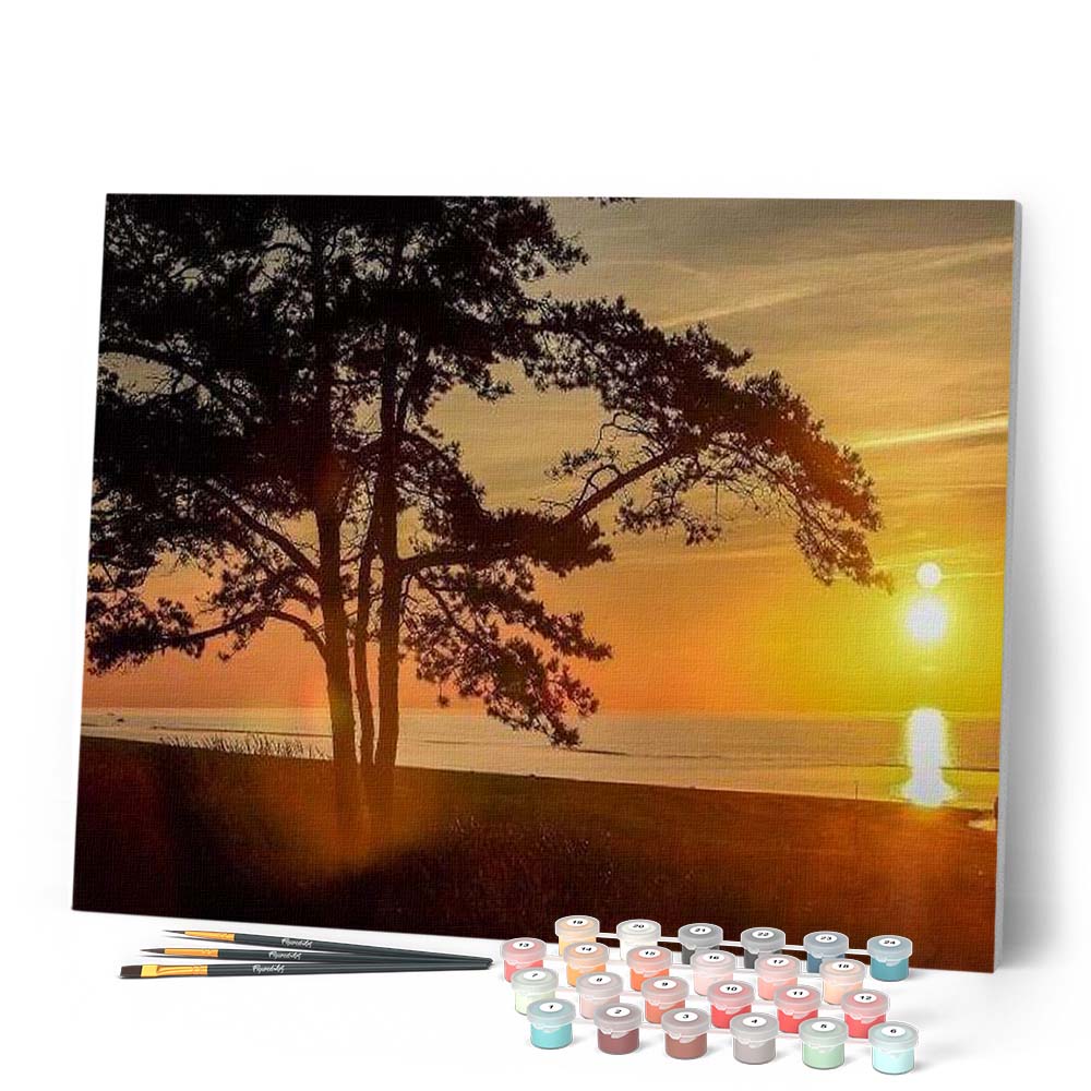 Trees At Dusk - Image 2