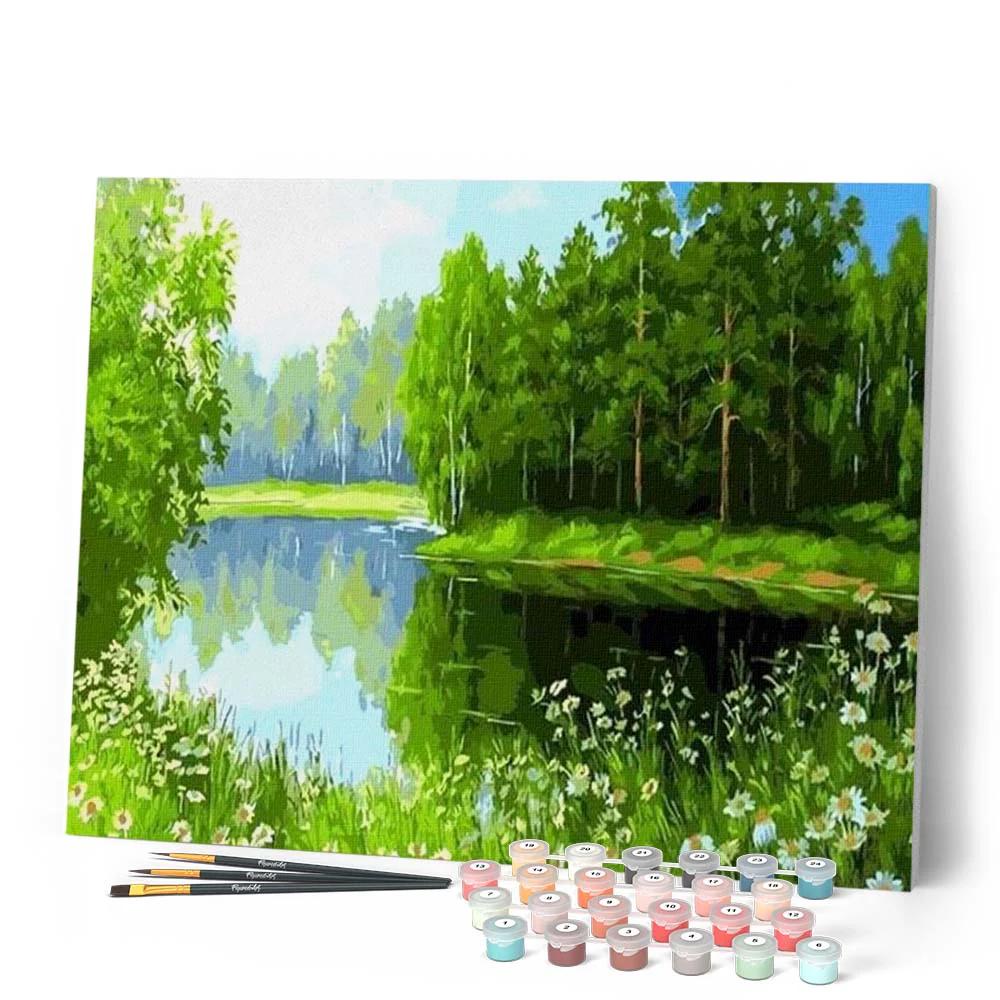 Trees near the lake - Image 2