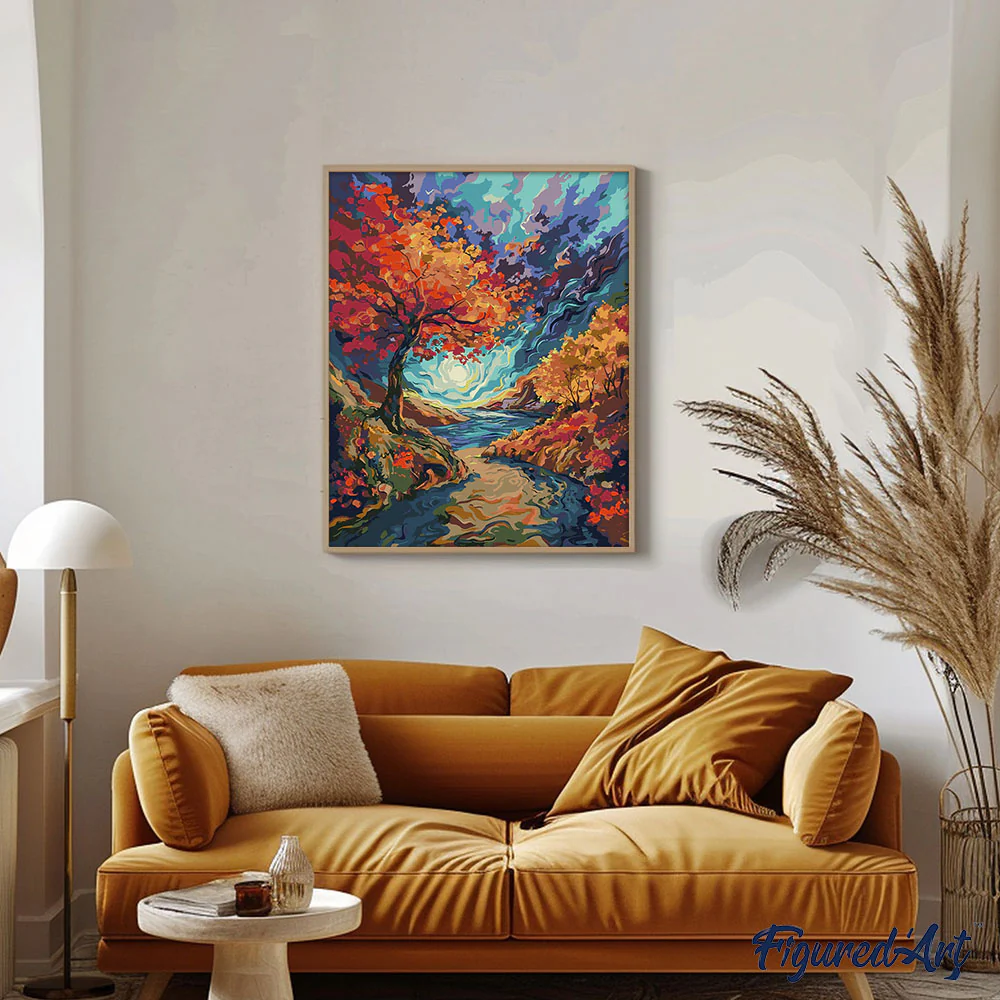 Van Gogh-inspired Surreal Autumn - Image 3