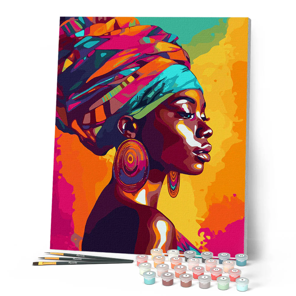 Vivid African Lady - Image 2