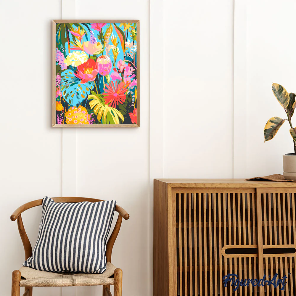 Vivid Tropical Garden - Image 3