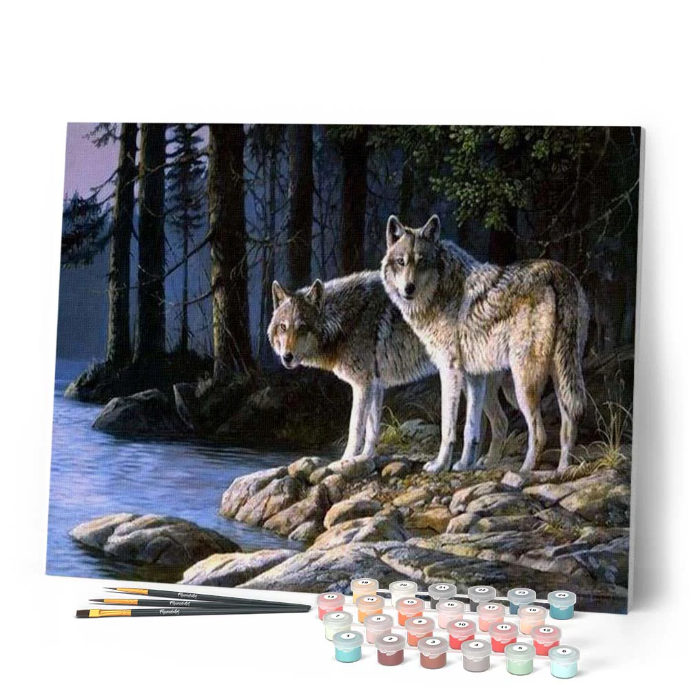 Wolves in the Forest - Image 2