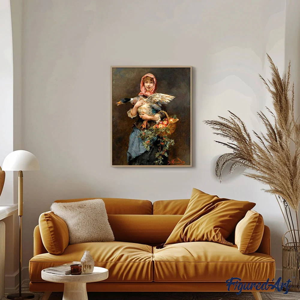Woman and Duck - Image 3