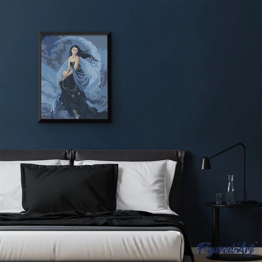 Woman and Moon - Image 3