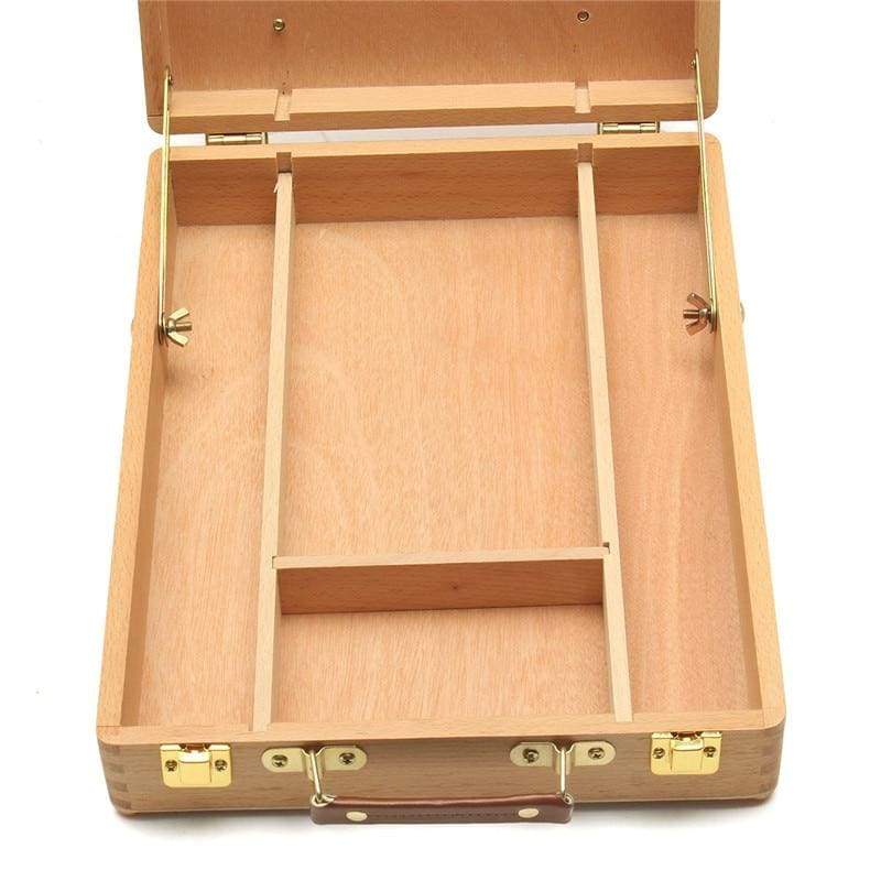 Wooden Desktop Easel and Storage Case for Paint by Numbers - Image 3