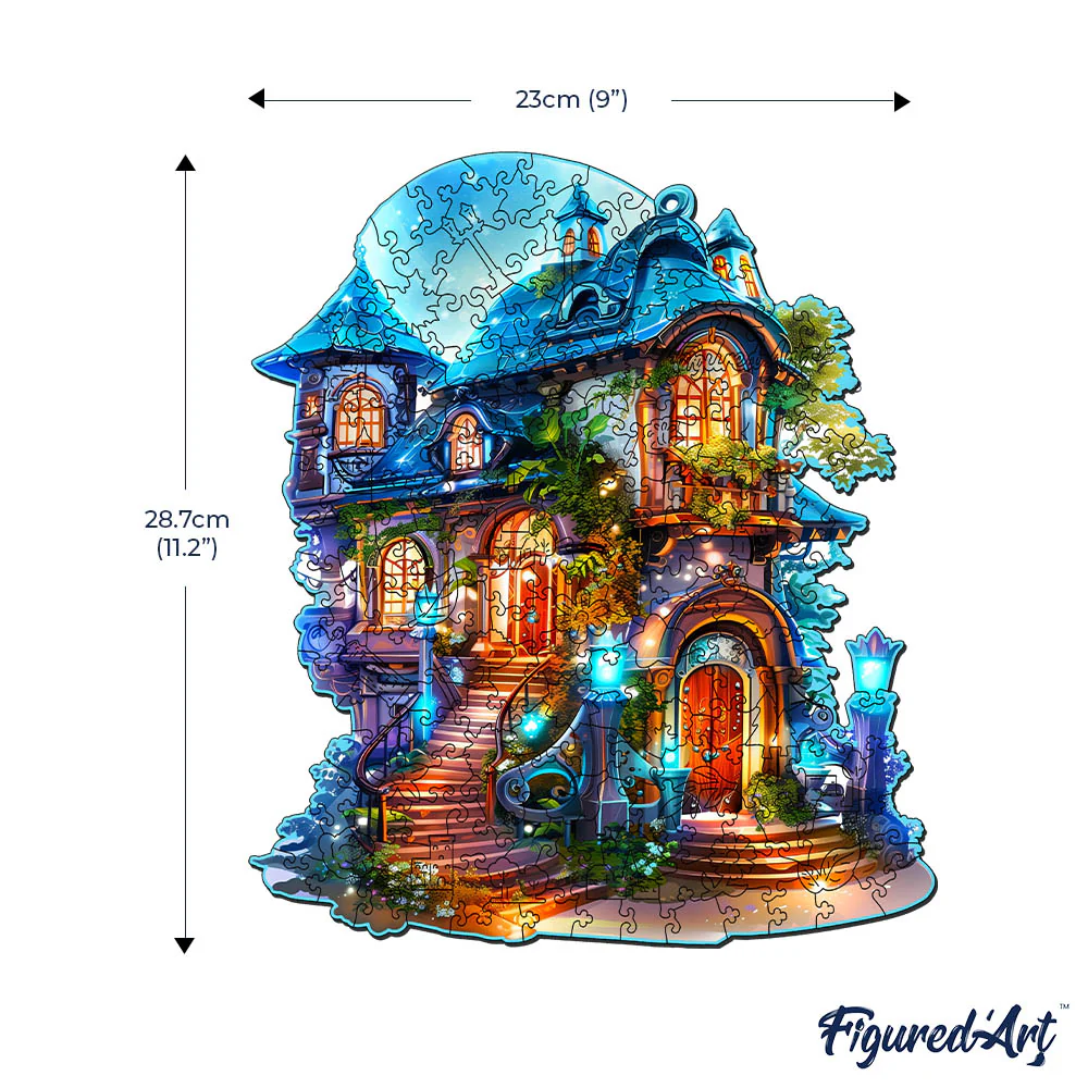 Wooden Puzzle - Enchanted House - Image 7