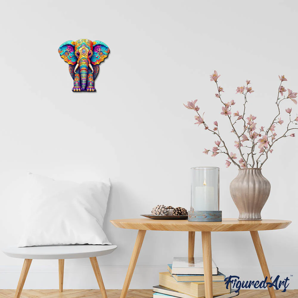 Wooden Puzzle - Majestic Elephant - Image 4