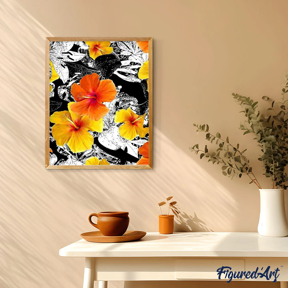 Yellow Hibiscus flower - Image 3