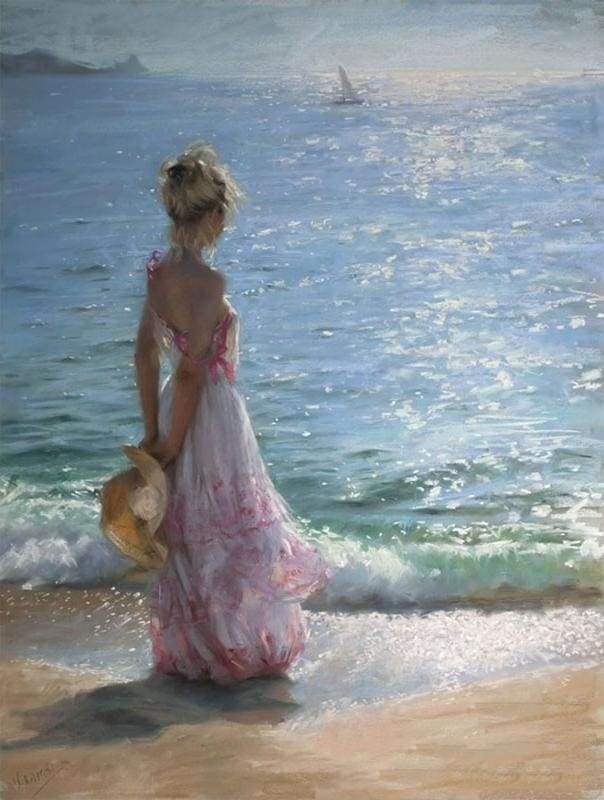 Young Woman at the Beach
